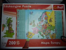 18.09.2019  P uzzle – Mapa Europy