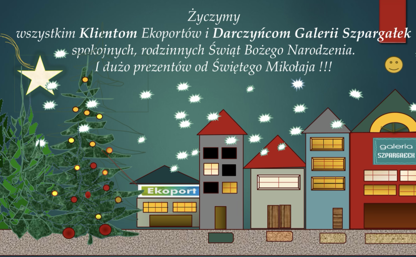 Wesołych Świąt Bożego Narodzenia!